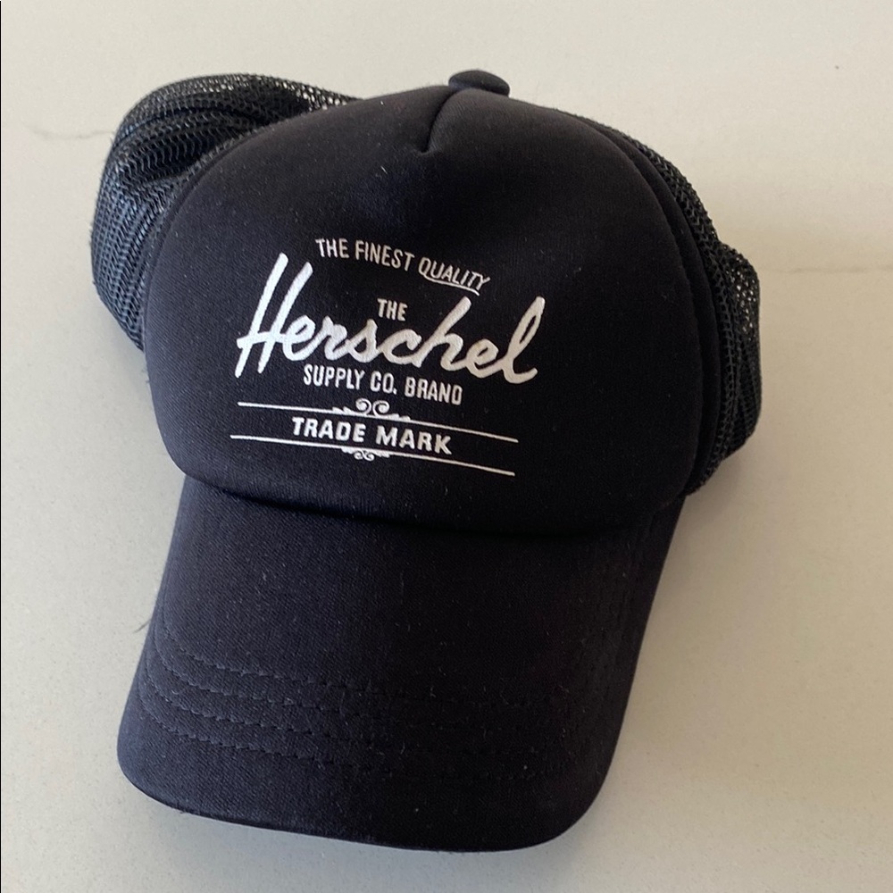 Herschel Supply Company Black Mesh Cap